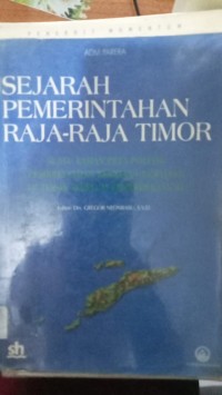Sejarah Pemerintahan raja-raja Timor